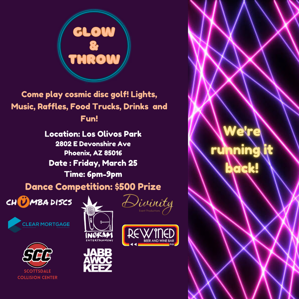 Glow and Throw 2! March 25, 2022