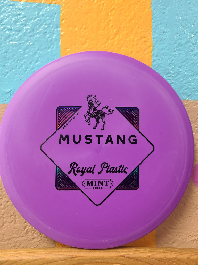Mint Discs Mustang - Royal Plastic - Chumba Discs