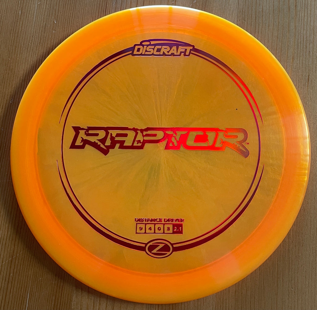 Disccraft Raptor - Z Plastic - Chumba Discs