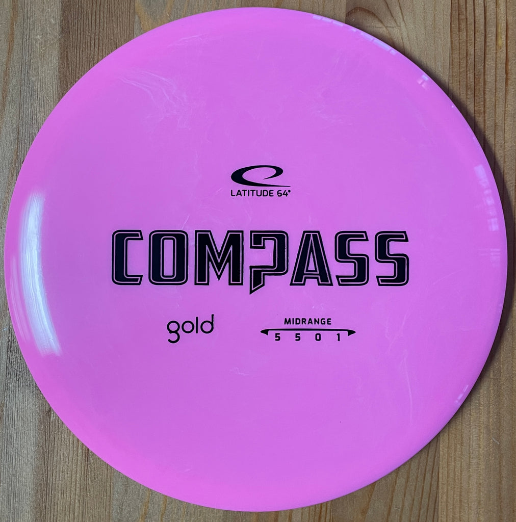 Latitude 64 Compass - Gold - Chumba Discs