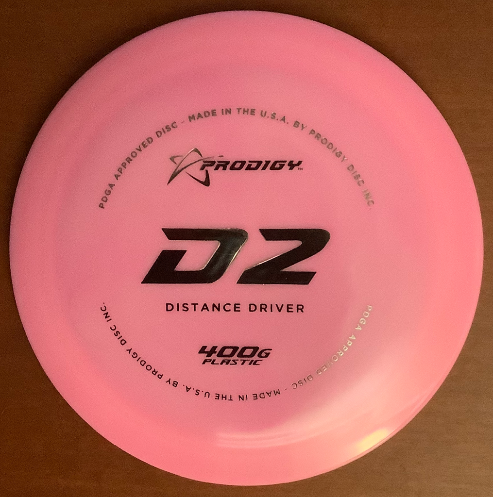 Prodigy D2 Distance Driver - 400G - Chumba Discs