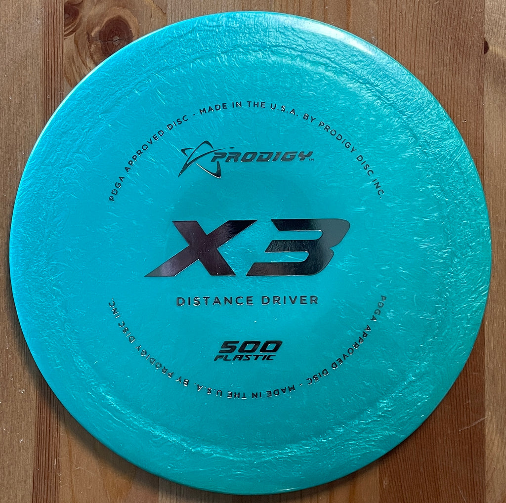 Prodigy X3 Distance Driver - 500 - Chumba Discs