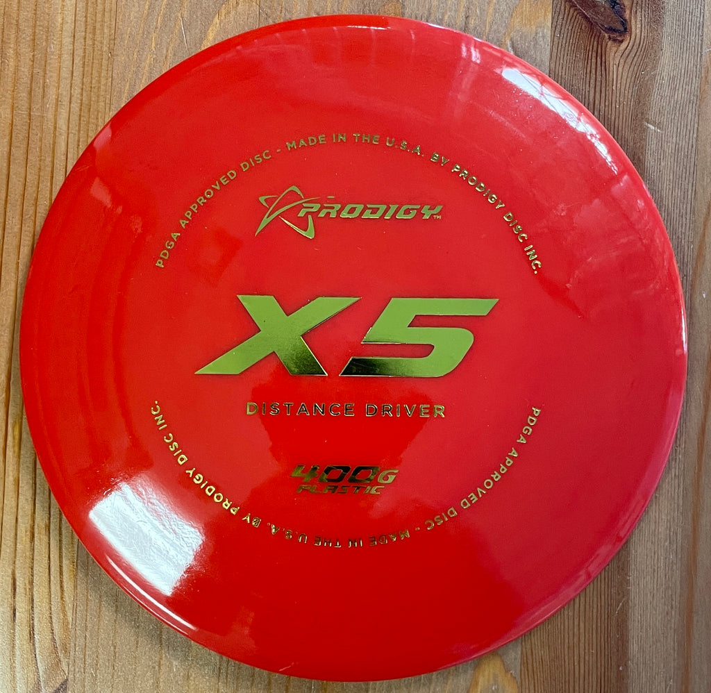 Prodigy X5 Distance Driver - 400G - Chumba Discs